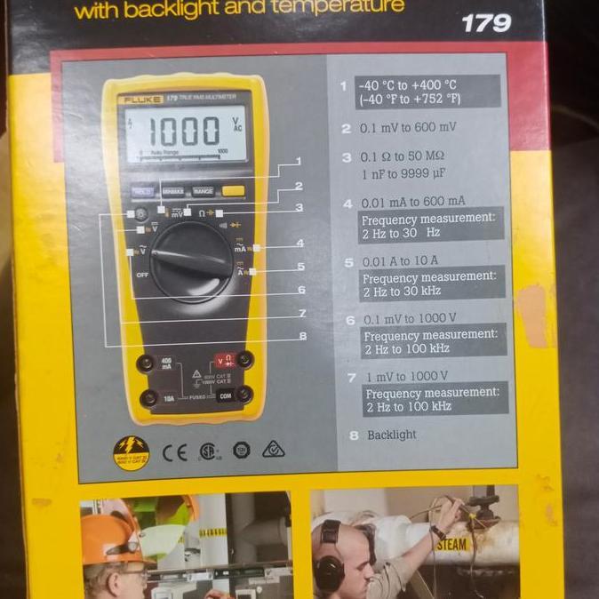 digital multimeter fluke 179/fluke 179 true-RMS original