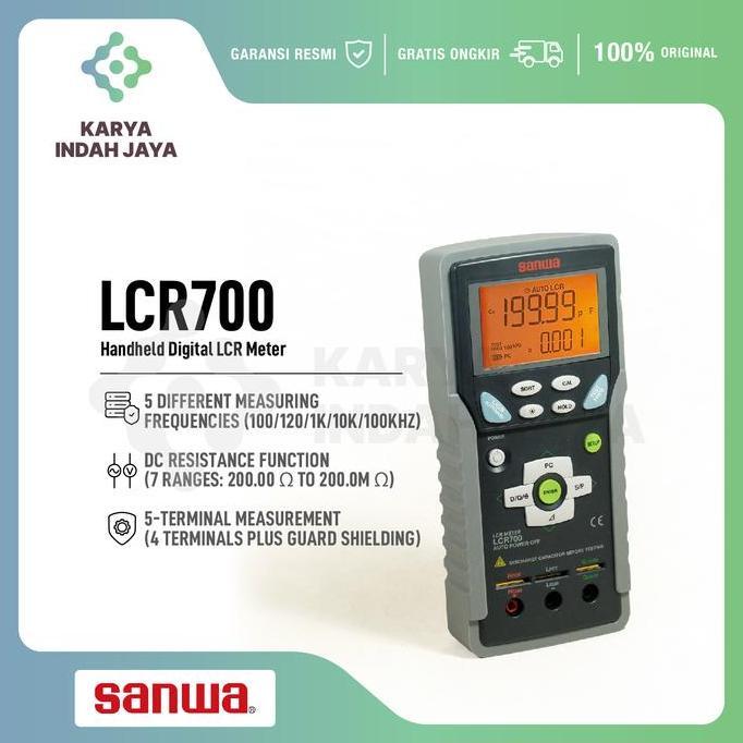 Sanwa LCR700 Handheld Digital LCR Meter