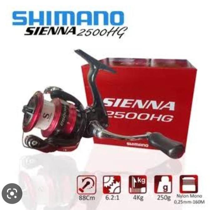 Reel Pancing Shimano Sienna 2500 Hg Fg