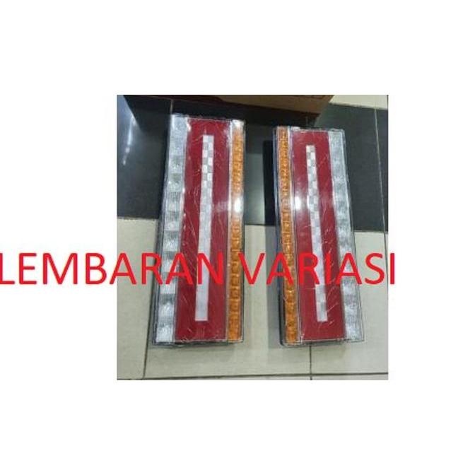 Promo Stop Lamp 24 Volt Truk Model Kotak Lampu Rem Truck COD