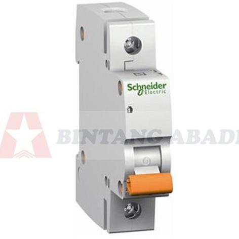 SCHNEIDER DOMAE MCB LISTRIK 1 PHASE - 10 AMPERE (MERLIN GERIN) ASLI ORIGINAL DAN TERPERCAYA