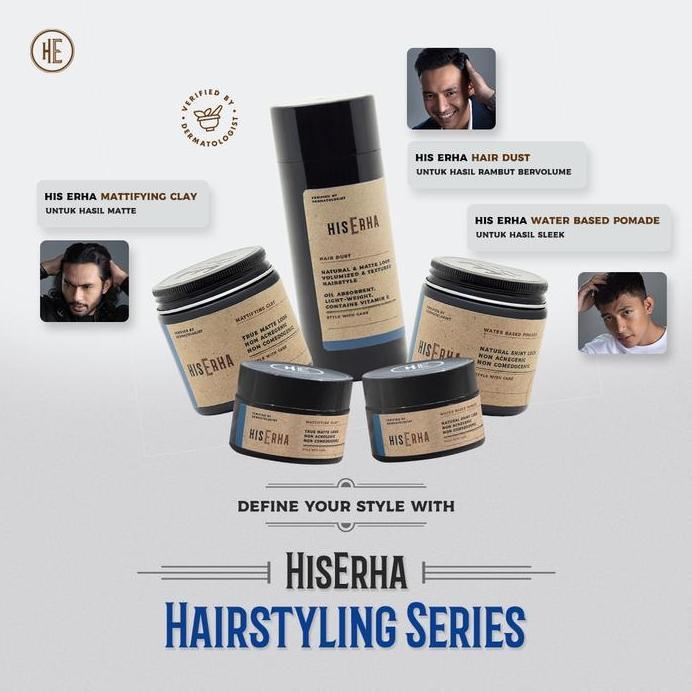 HIS ERHA WATERBASED POMADE 35 GR - POMADE WATERBASED