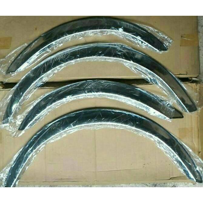 Spackboard / Fender Trim / Over Fender Agya Ayla Stainless Tebal
