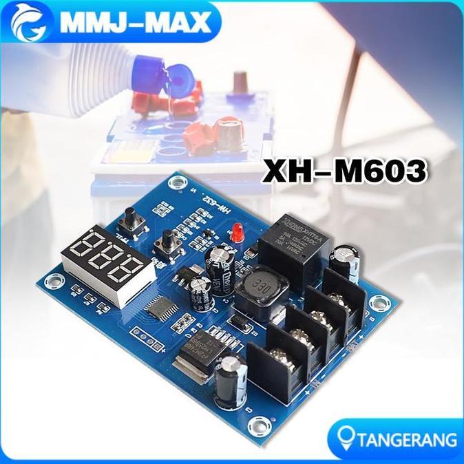 CLUCK Battery Charger Control Module 12-24V XH-M603 kontroller Cas Baterai 12V 24V XH-M603 Saklar Pe