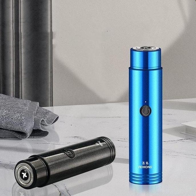 Alat Cukur Elektrik Mini Feihong Portable USB - Pisau Cukur Jenggot