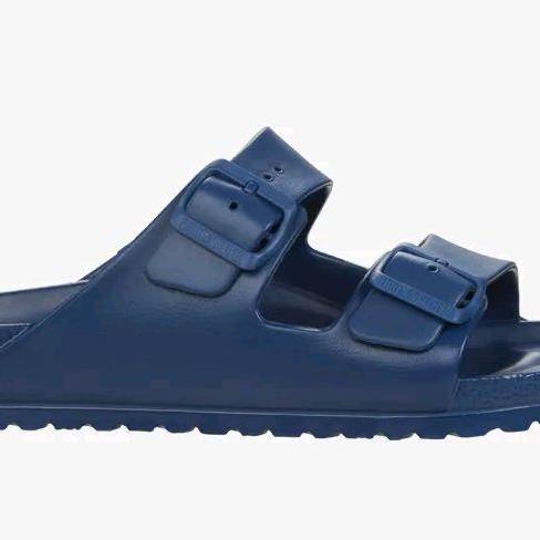 New  BIRKENSTOCK Men's Arizona Essentials Regular Sandal Pria Original - Navy