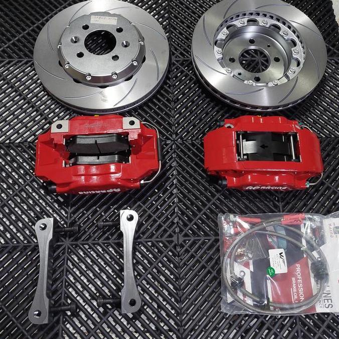 NANA Big brake kit 4pot AP RACING free brake line breket