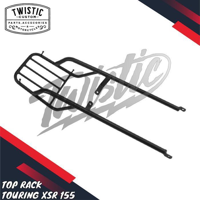 (Terbaru) Top Rack Bracket Dudukan Box Tas Touring Motor Yamaha Xsr 155 Xsr155 Bestseller