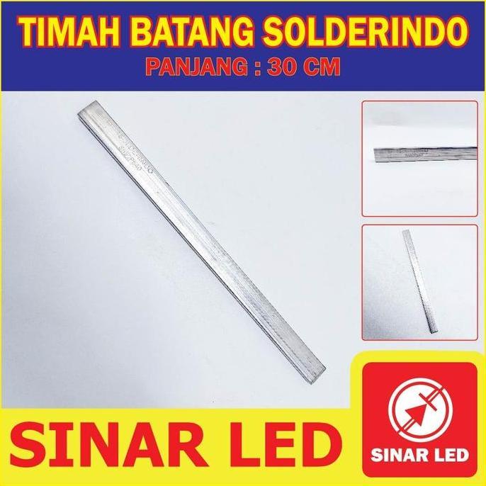 Promo Timah Batang Solderindo 500 Gr 30 Cm Snpb 60/40 Cod