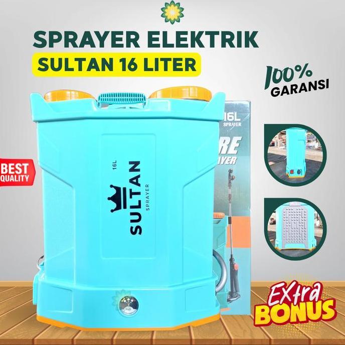 Sprayer Elektrik Sultan 13,8 Liter / 16 Liter Tangki Semprot