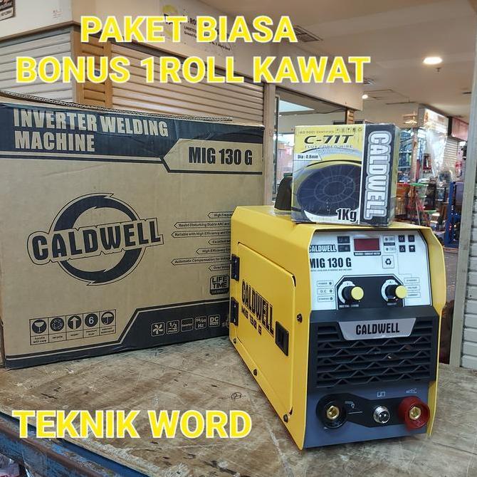Promo Mesin Las Caldwell Migi Mig 130 Inverter Las Caldwell Mig 130 Cod