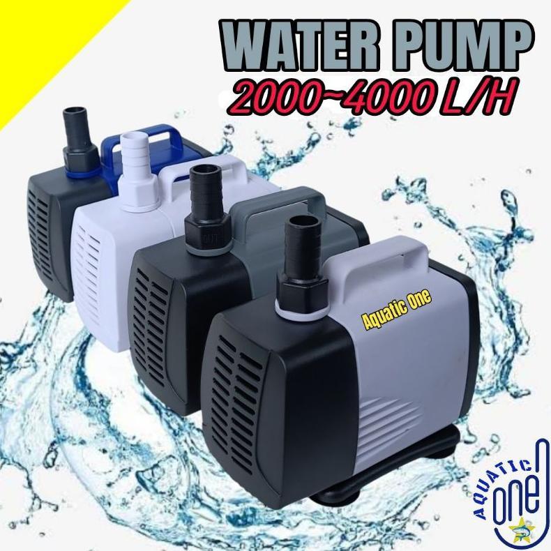 raja rawrr shop - WATERPUMP - MESIN POMPA AIR KOLAM AQUARIUM 2000 3000 4000 L/H Lph liter perjam wat