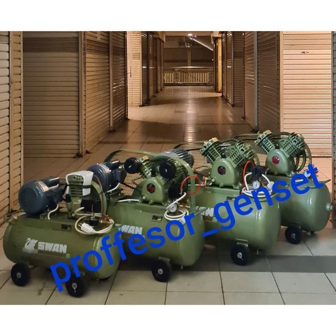 Promo Kompresor Angin Swan 3 Hp ( Pk ) 3Hp Komplit Motor Svu 203 Compressor Cod