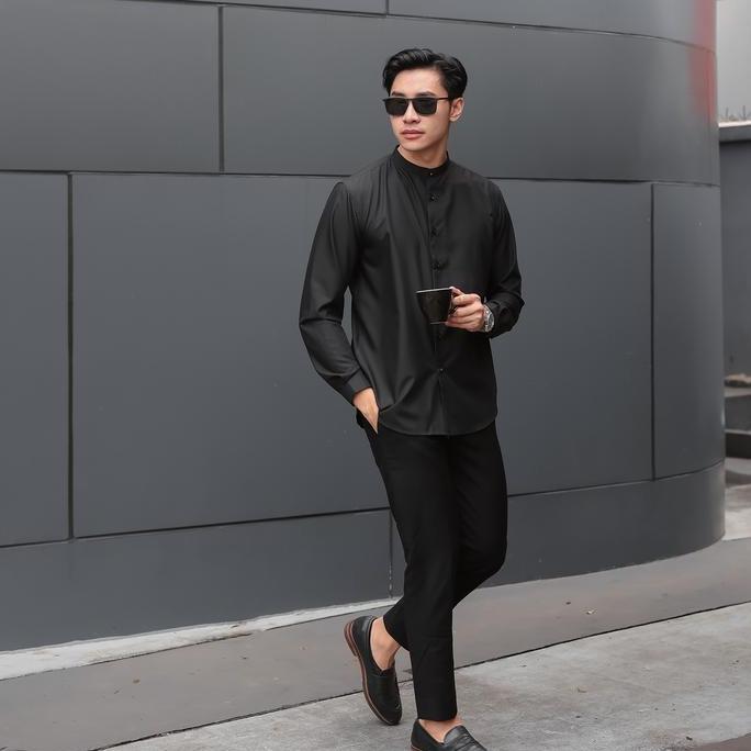 Adha Series BLACK Koko Polos Terlaris