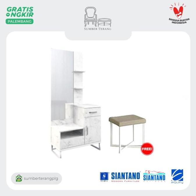 Meja Rias Minimalis Meja Putih / Meja Rias Marble / Meja Rias Siantano