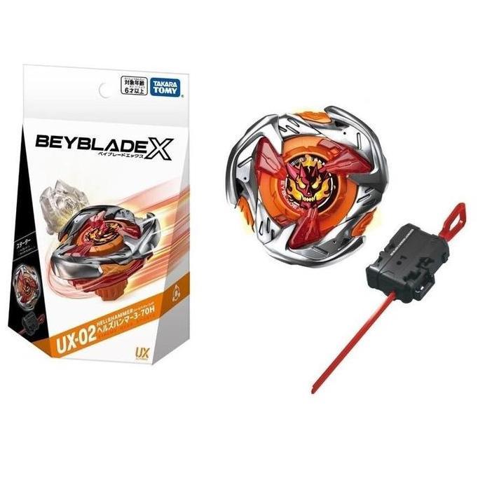 Beyblade X Beyblade X UX-02 Starter Hell's Hammer 3-70H Takara Tomy