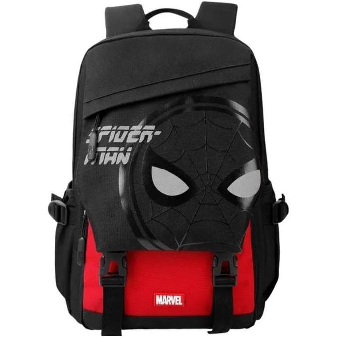 Turun Harga Tas Ransel Marvel Spiderman Tas Sekolah SD SMP Tas Fashion Laki laki