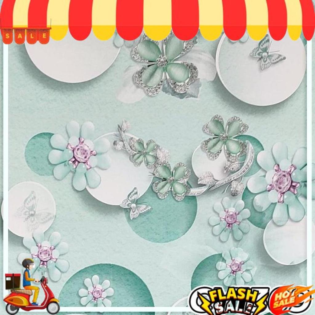 GROSIR Pusat Grosir Wallpaper Wallpaper Dinding Alam Wallpaper Dinding Kamar Motif Alam Emboss Gelom