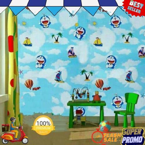 Termurah Wallpaper Dinding Doraemon Wallpaper Dinding Kamar Tidur Wallpaper Dinding Ruang Bermain Wa