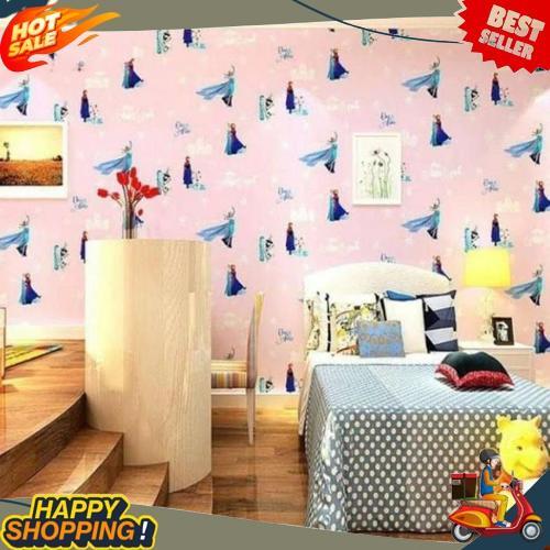 Terlaris Wallpaper Dinding Kamar Anak Wallpaper Dinding Hellokitty Frozen Wallpaper Dinding Karakter