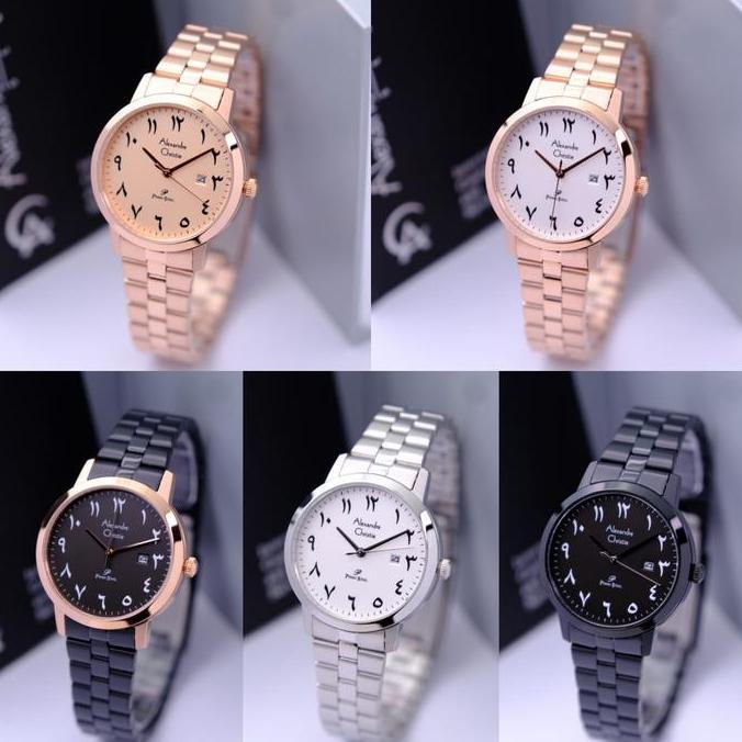 ALEXANDRE CHRISTIE AC1007LD AC 1007 JAM TANGAN WANITA arab font