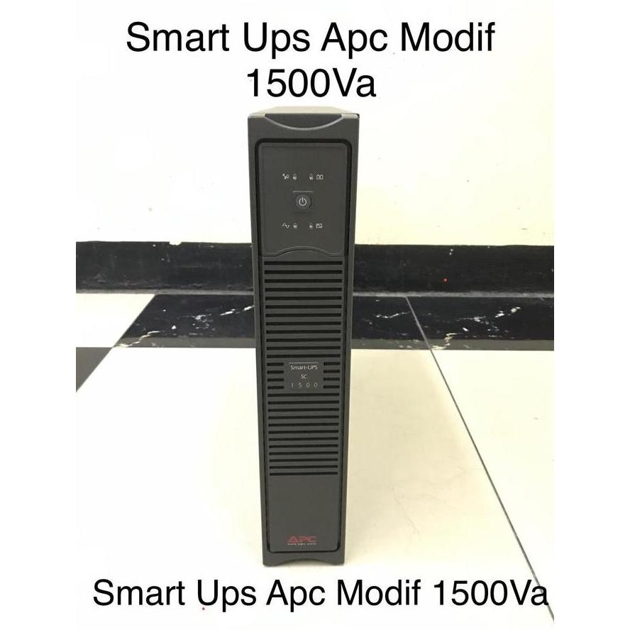 Smart Ups Apc Modif SC1500i 1500 Va Ups Modifikasi Pakai Aki Accu