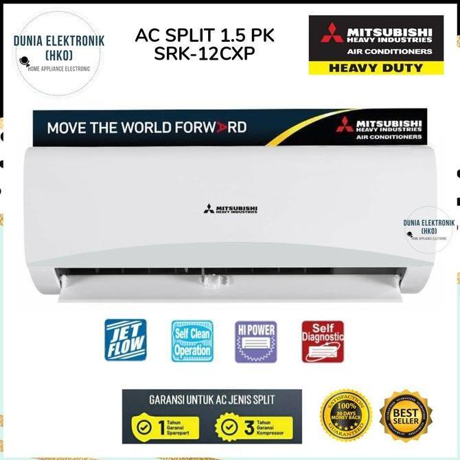 AC MITSUBISHI 1.5 PK SRK12CXP HEAVY INDUSTRIES ac mitsubishi srk 12cxp