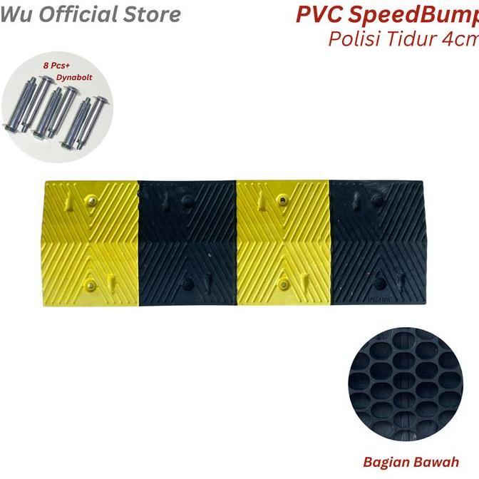 Polisi Tidur 7cm / Speedbump PVC Rubber Parkiran