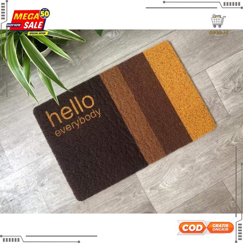 Diskon Gede Keset / Keset Outdoor / Keset Kaki Bihun / Keset Teras / Keset Teras Rumah Depan / 40x60