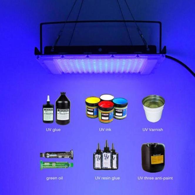 Ph 300W Led Uv Black Light 365Nm Glow Party Flood Light With Plug Ip