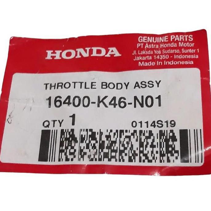 TERLARIS THROTTLE BODY VARIO 110 ESP, VARIO 110 FI, SCOOPY ESP BEST