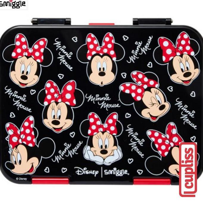 SMIGGLE Lunch Box Bento 445072 Minnie Mouse Happy Large