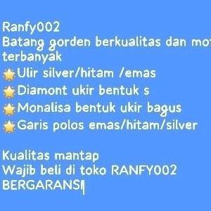 Michaelstorages Fgs-3 Promo Termurah + 5 Ring Tiang Penyangga Pipa Rollet Gorden Horden Langsir Gord