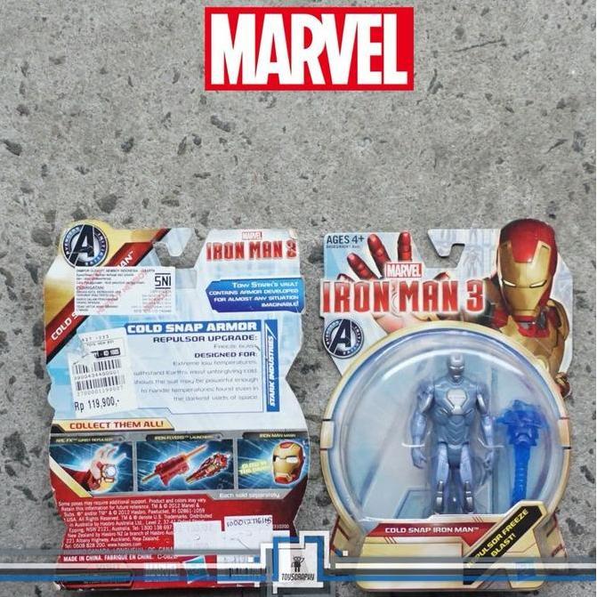 Iron Man 3 Cold Snap Ironman Action Figure 3,75 Inch Marvel Universe