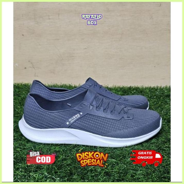 GTU-712 Sepatu slip on karet pria sepatu kerja anti air sepatu anti slip Sale