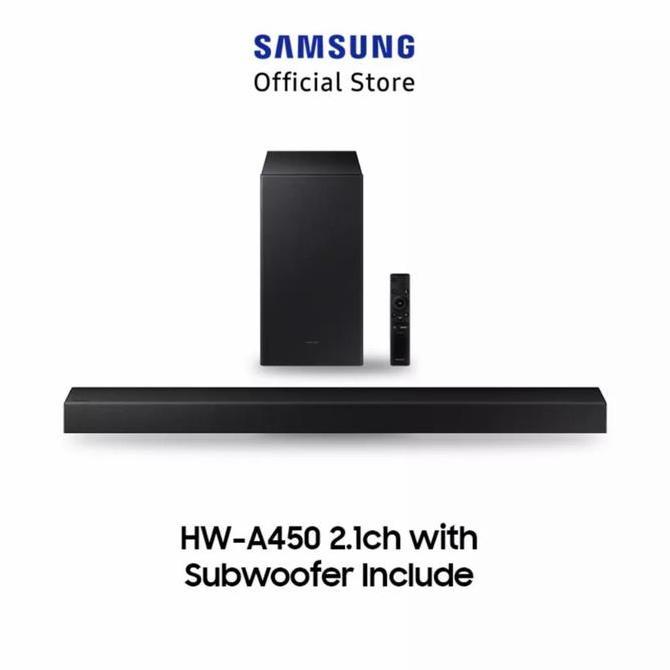 Samsung Soundbar HW-A450 2.1ch With SubWoofer Speaker Wireless HW A450
