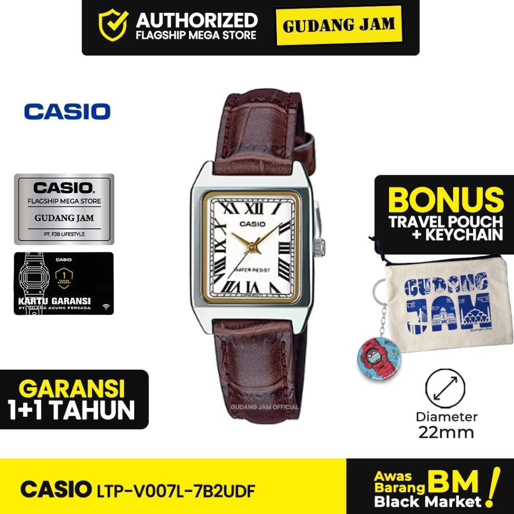 Jam Tangan Casio LTP-V007L-7B2UDF LTP-V007L LTP-V007 LTPV007L LTP V007L