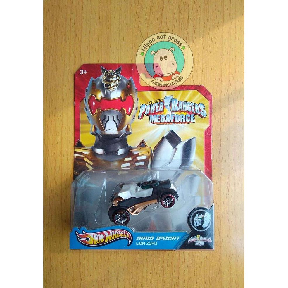 Hot Wheels Hotwheels Power Rangers Megaforce Robo Knight Lion Zord