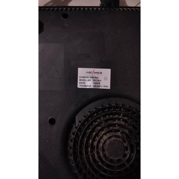 Kompor Listrik Advance 1200W Bekas (Second)