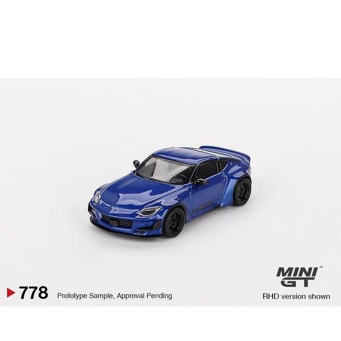 Mini GT 778 Nissan Z Pandem Seiran Blue