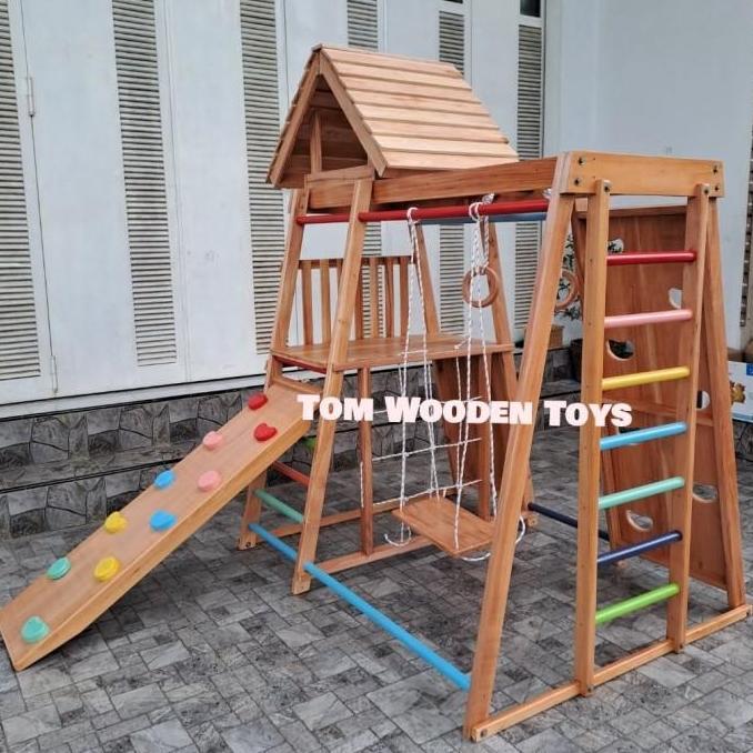 NEW 65%DISKON READY STOK TANGGA BRAKIASI TYPE CASTLE MAINAN MOTORIK ANAK TERAPI ANAK
