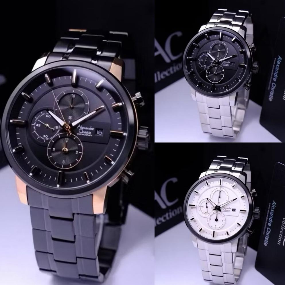 Jam Tangan Pria Alexandre Christie 6323 AC6323 AC 6323MC (ORIGINAL)
