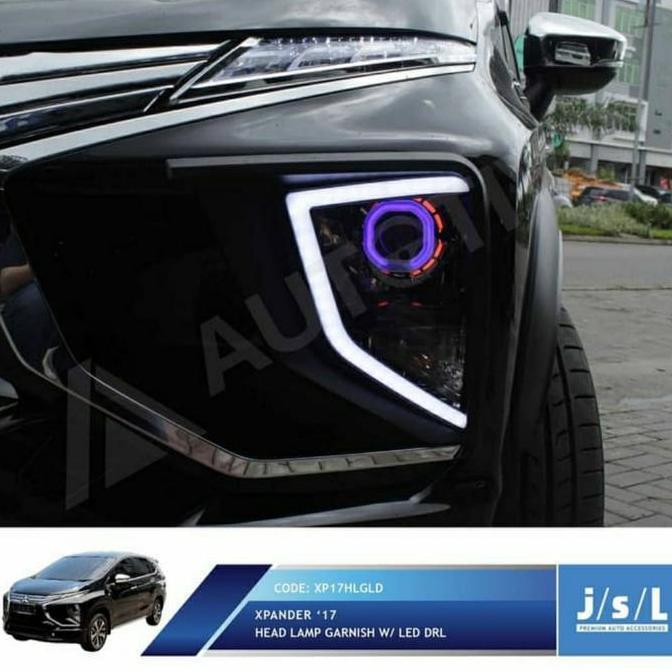 garnis depan xpander DRL head lamp garnis w/LED drl