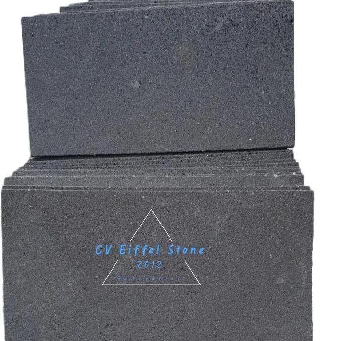 Batu alam Candi (Lava Stone) ukuran 30x60 Tebal Custome