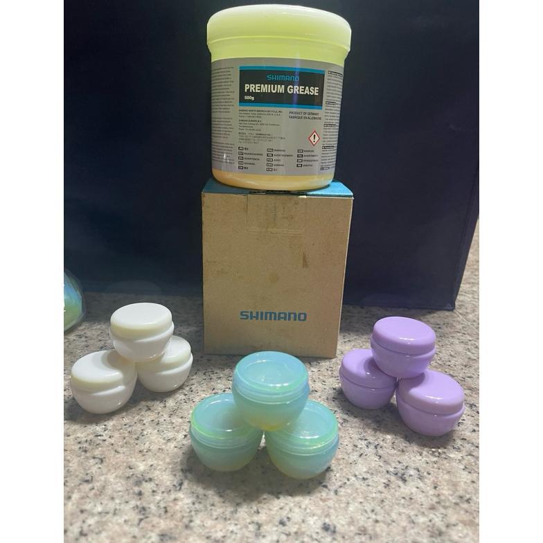 New SHIMANO PREMIUM GREASE 10g - PELUMAS SEPEDA REPACKED ECERAN Kemasan 10 Gram