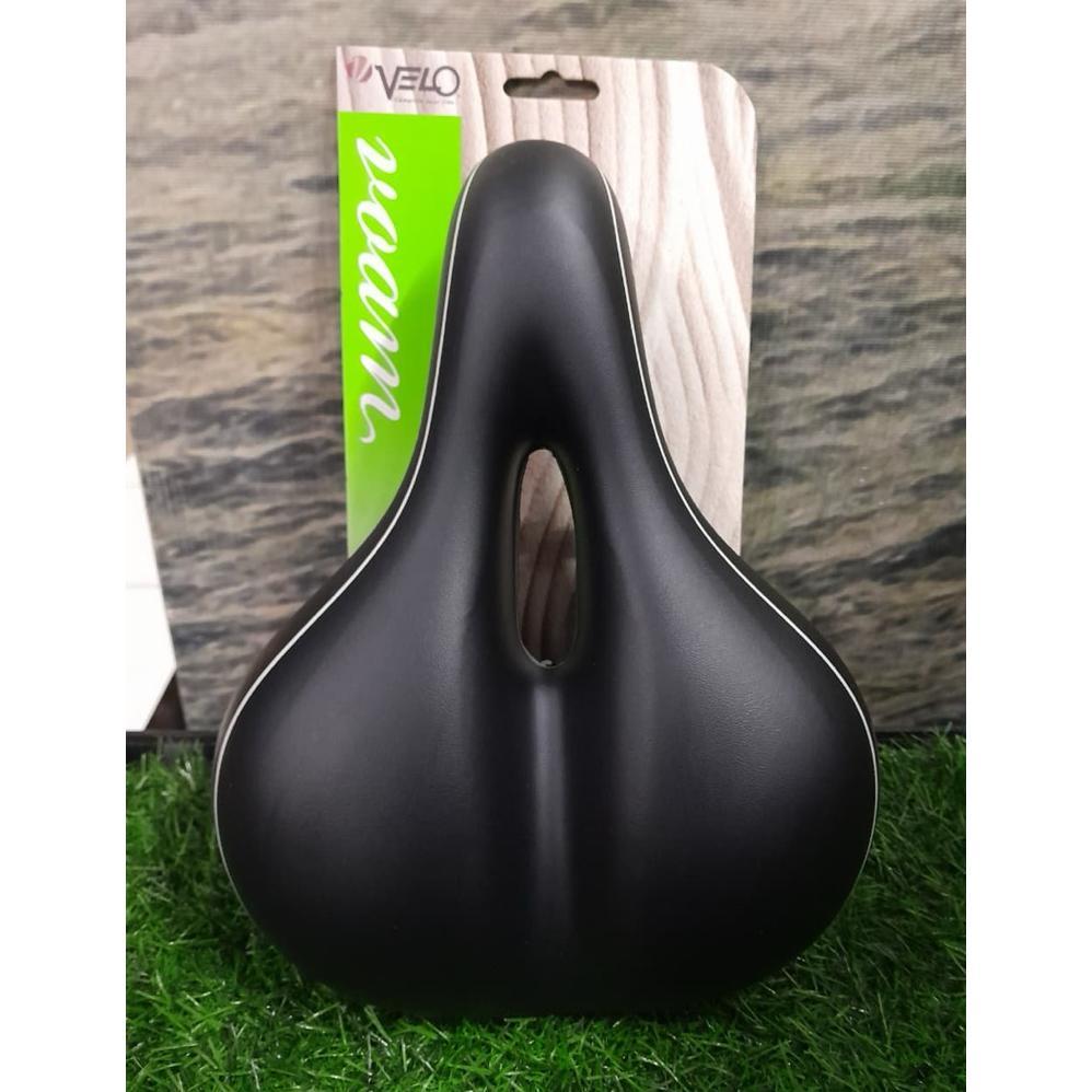 New Stok Sadel/Saddle/Jok Sepeda VELO Gel Plush Voam VL-6103E dengan PER