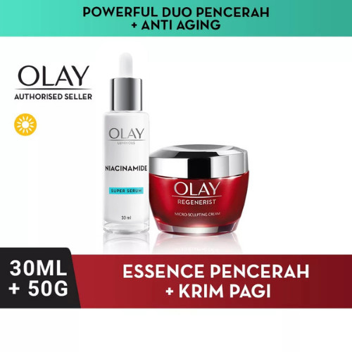 Olay Light Essence 30 mL + Regenerist Day Cream 50 mL