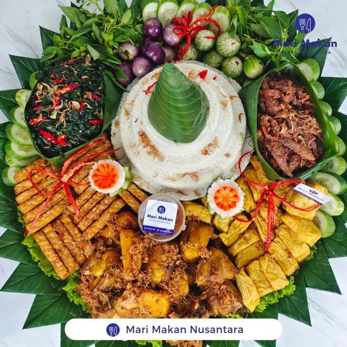 Nasi Liwet Tumpeng Tampah Sunda - Mari Makan TEB