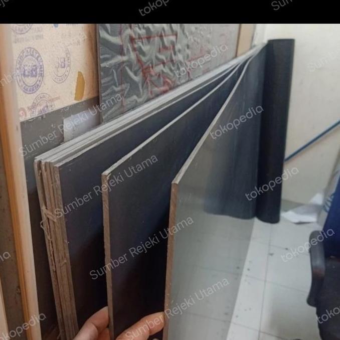 * PVC SHEET ABU2 TEBAL 5MM 100CM X 100CM ( PVC GREY LEMBARAN ) ''