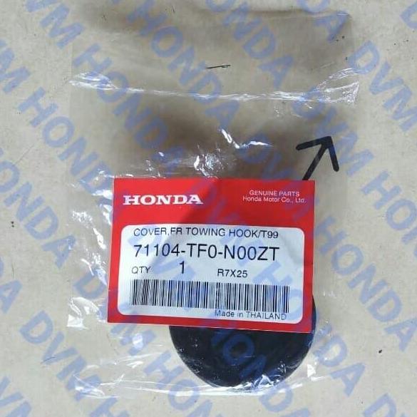 Cover Towing/Tutup Derek Bumper Depan Original Jazz RS 2012 - 2014 GE